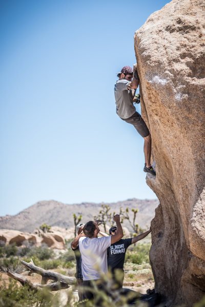 Nicholas Rondilone finishing up Off-Camber. Photo by Megan Tumbleson.