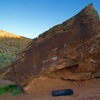 Ripploid boulder in Moe's Valley