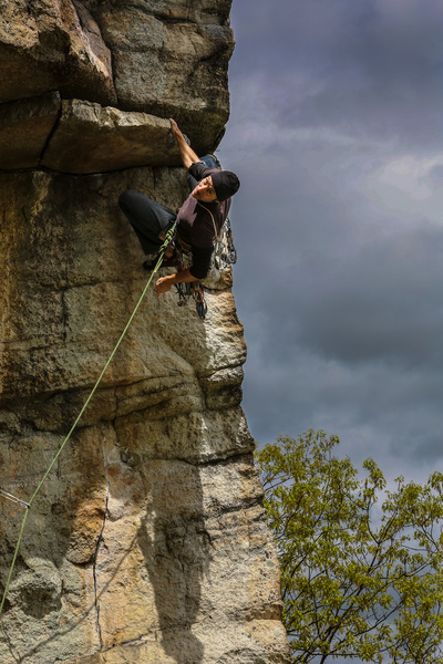 CV on low crux.