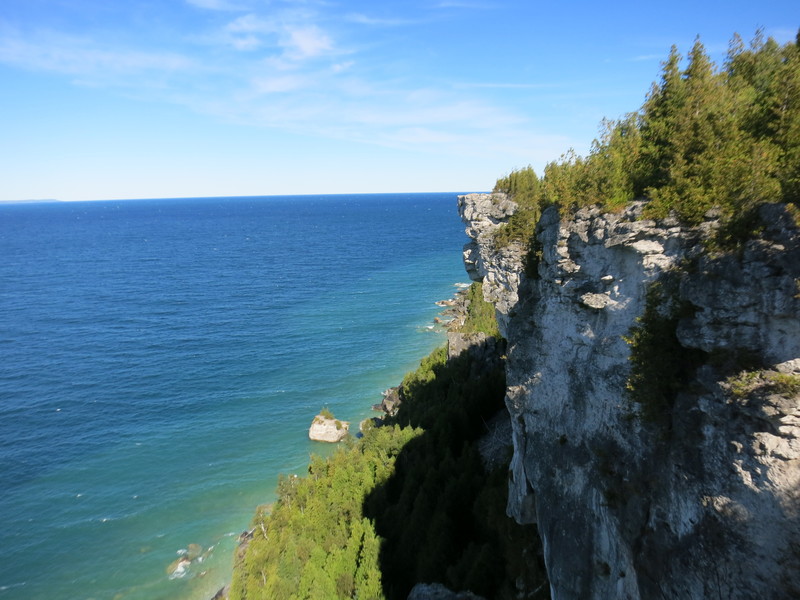 Rock Climbing in Lion's Head, Ontario