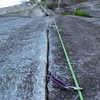 Fingercrack on the second half of Pitch 3.