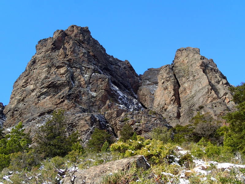 Rock walls of Ventana Sur