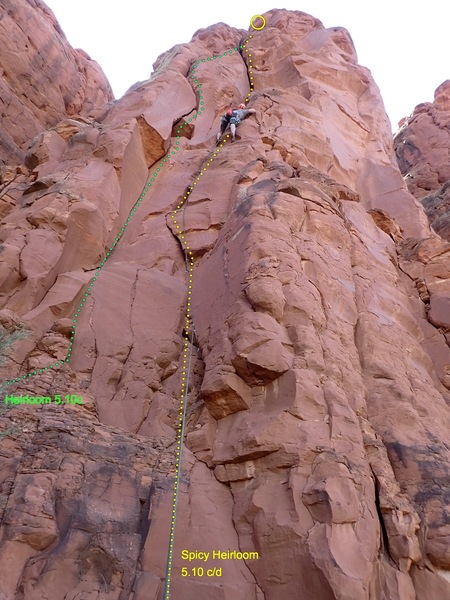 Me on the FA.  Photo and belay credit to Jason Danoff.