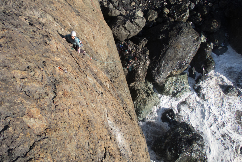 Desire climbing Captain Longbeard