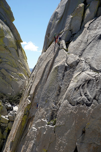 Climbers on Fancy Free, 5/27/17. If you're out there, guys, I think you may have gotten some photos of us on Igor Unchained? Would love to see them!
