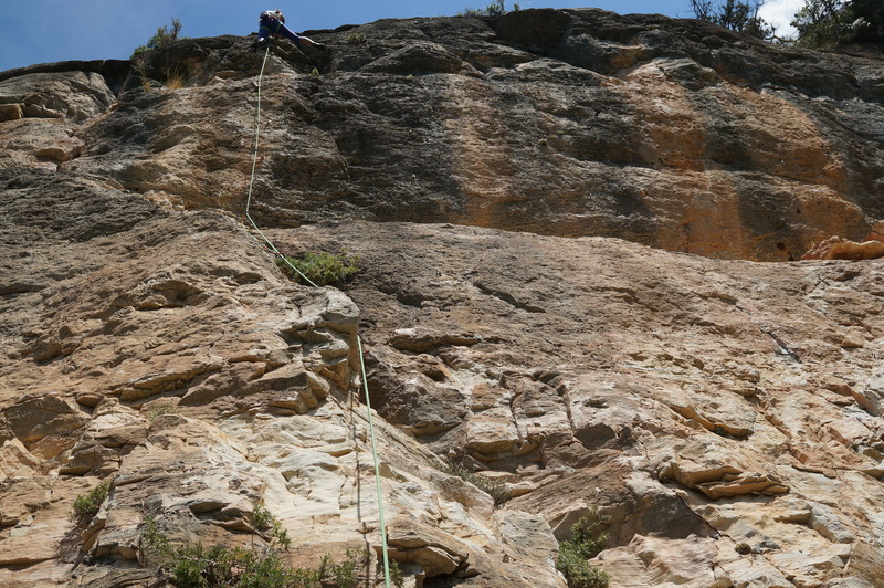 Viv making her way up