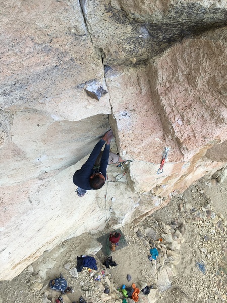 Getting into the crux