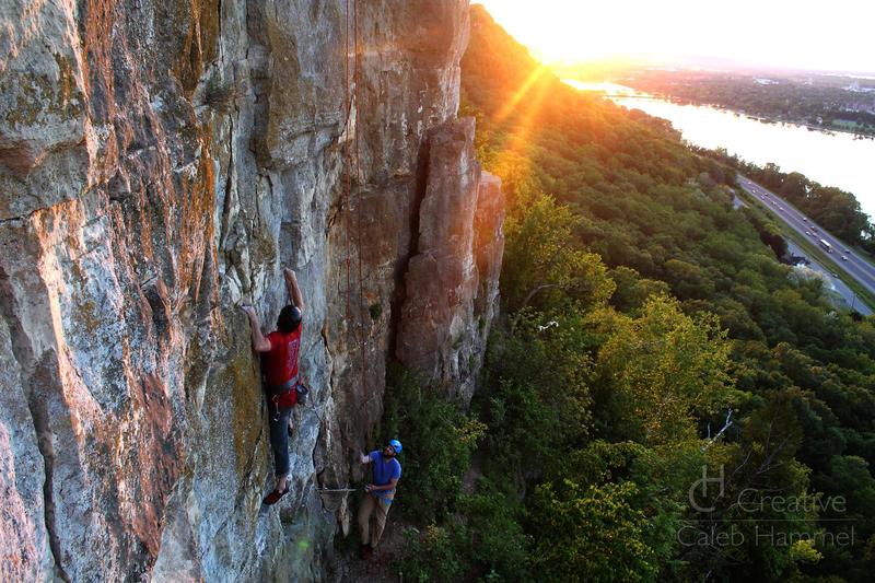 Climbing In Winona Sugar Loaf Winona Sugar Loaf