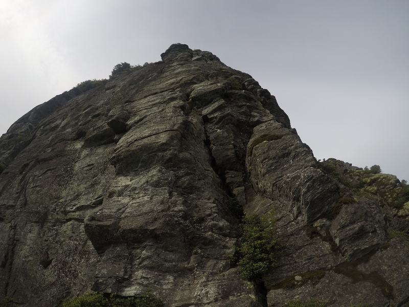 Base of the route.