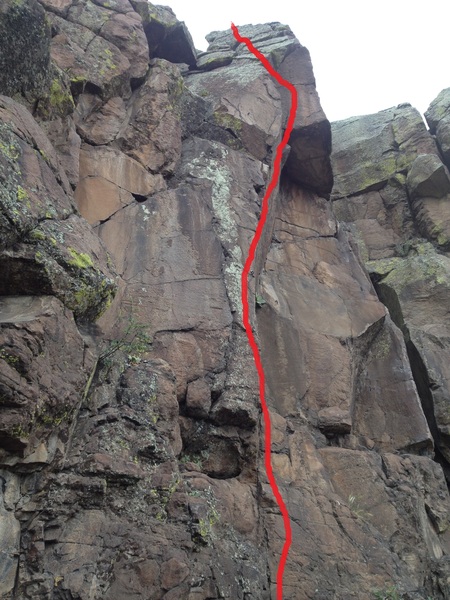 The climb.