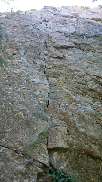 Start of Dead Snag Direttissima