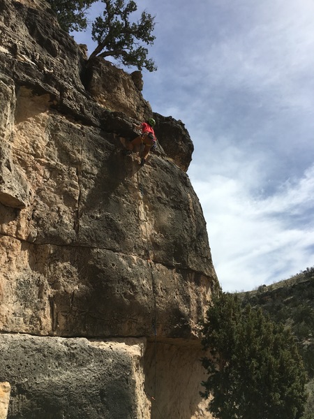 Near the chains