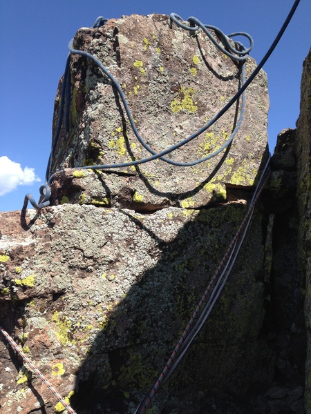 The anchor block.