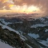 Sunset from the summit of Mt. Whitney