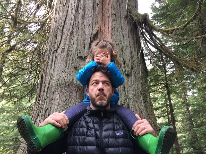 Getting the family out for a hike at the Snoqualmie Middle Fork - killer!!