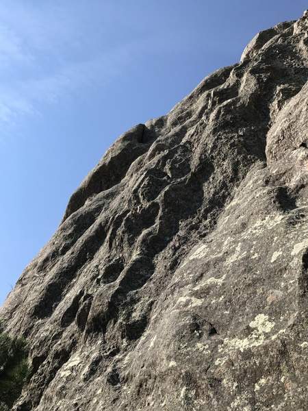 The right angling seam of Floridays, 5.8+