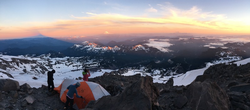 High camp, just below Camp Hazard (July 3, 2017)