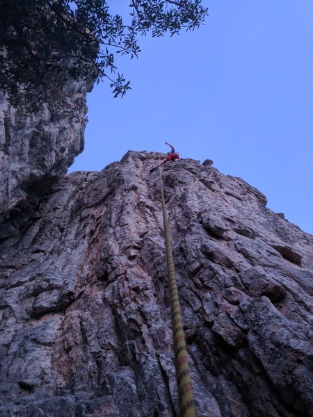 Almost to the top of Darkside of the Oz