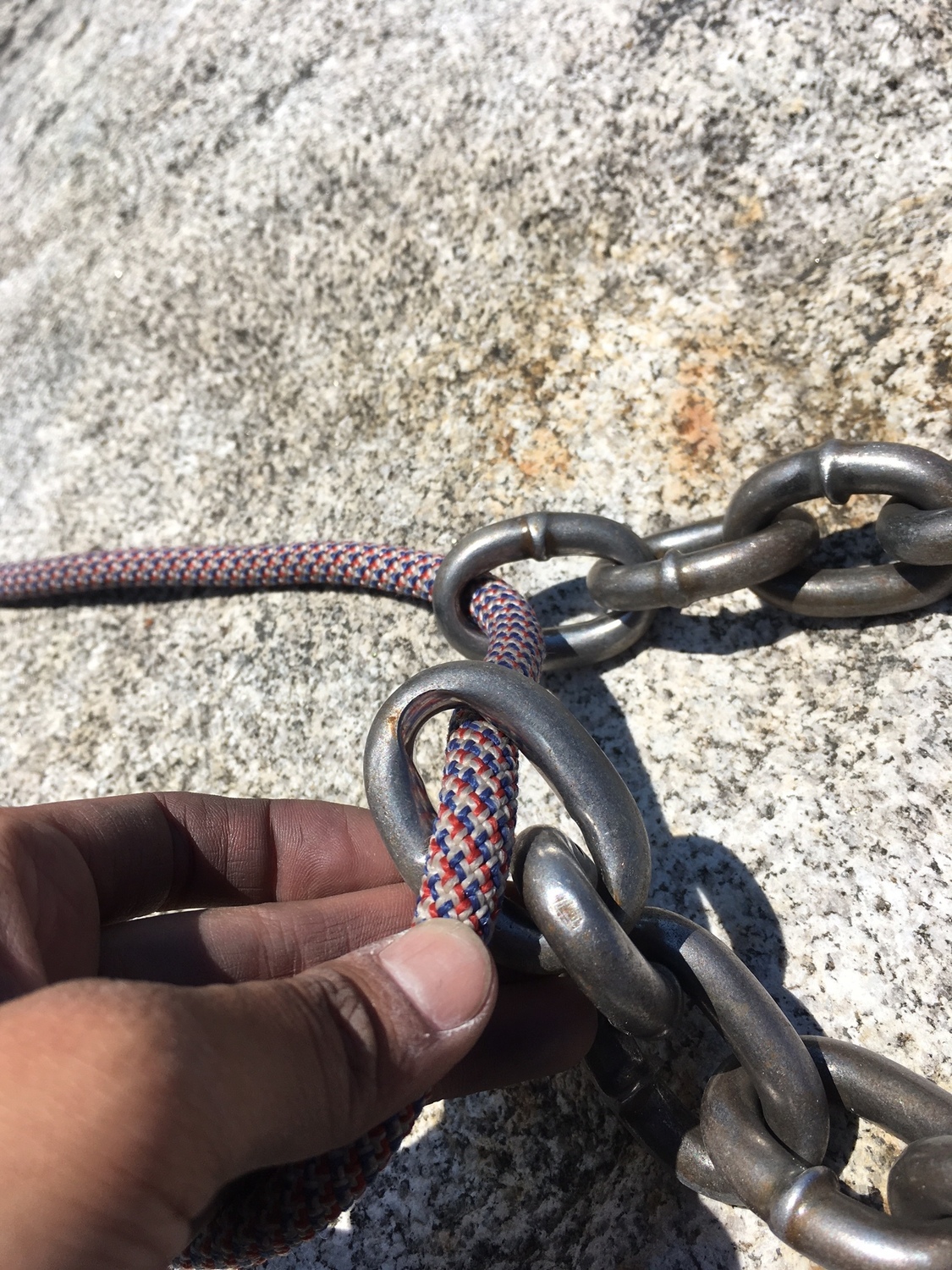 Rap rings on top of just say no looked pretty worn (7/26/17).