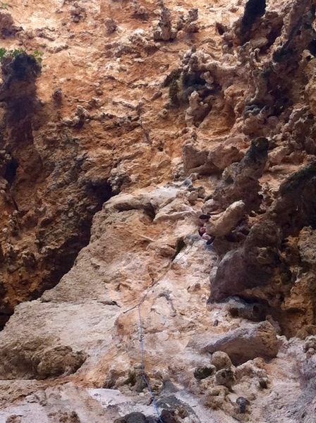 find the climber...
<br>
<br>
great rests, bring a beer and relax.