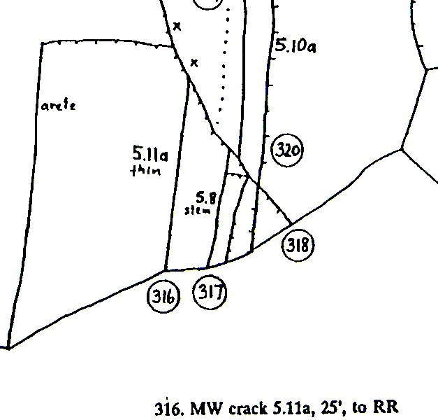 Alternate starts of Robin's Ramp (from http://web.stanford.edu/~clint/index/middle.gif )