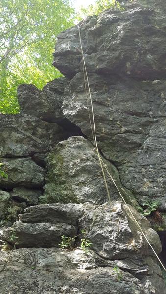 Good pic of the climb!