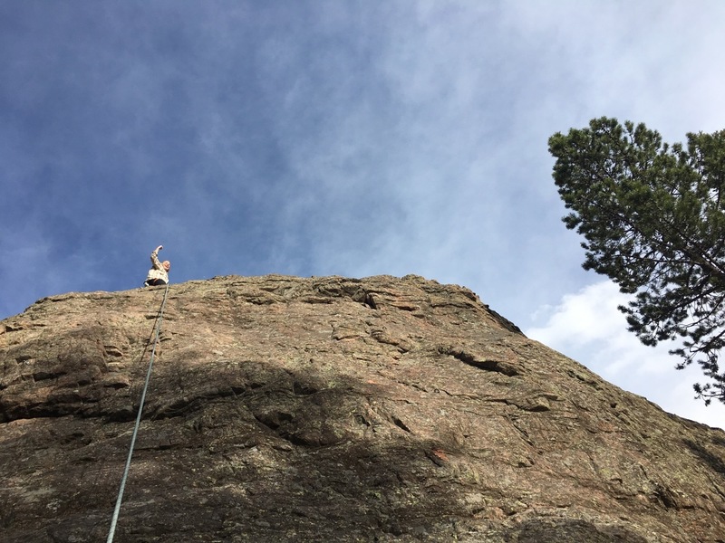 Cassie on top of Gus.