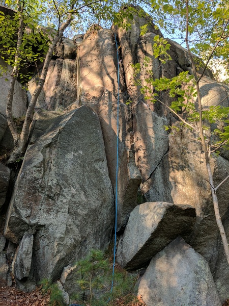 Wet Crack during dry conditions.