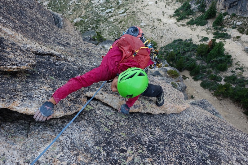 Top of the Zig Zag Flakes pitch on NW Corner.