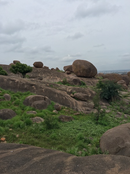 Bouldering in Khajaguda Heritage Rock Formation, Hyderabad and ...