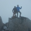 At the summit- with Jon Winiasz. We crushed through adversity!!