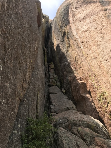 Looking up to the second pitch.