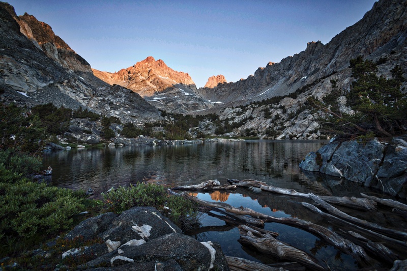 Dragon Peak at dawn.