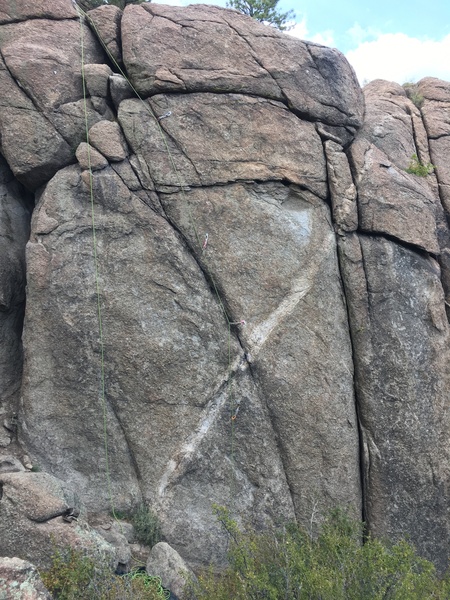 The route, crack right of it is G-Hab.