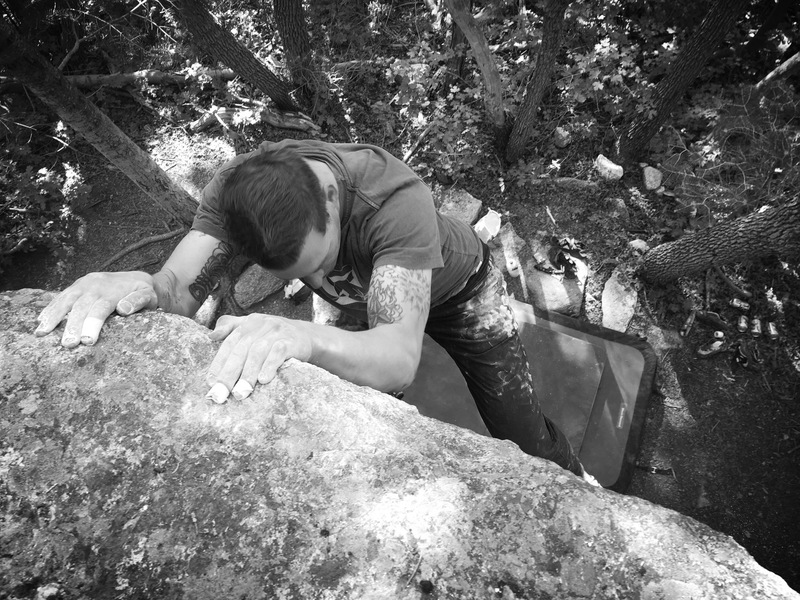 cool dyno variation going off the lowest crimps you find.
