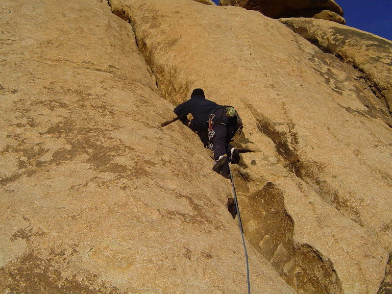 Nice and easy trad lead