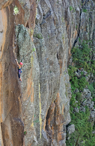 Anna on Bucking the Sun.