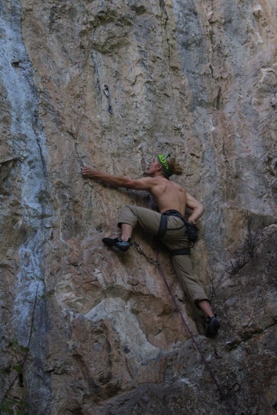 Rock Climb The Honey Badger, Ouray vicinity (rock)