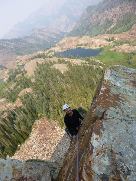 Mariann having fun on pitch 2 of Eleventh Hour