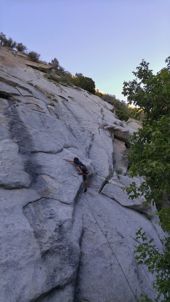 Matt pulling the "roof"