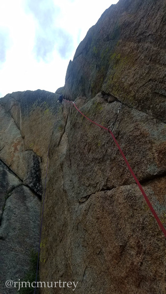 Fun, powerful moves up a crack system.