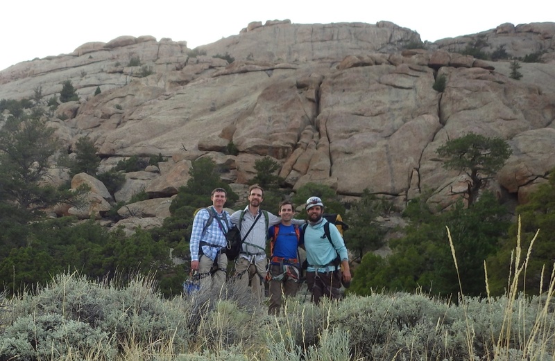 Rock Climb Little Potato Route, Sweetwater Rocks