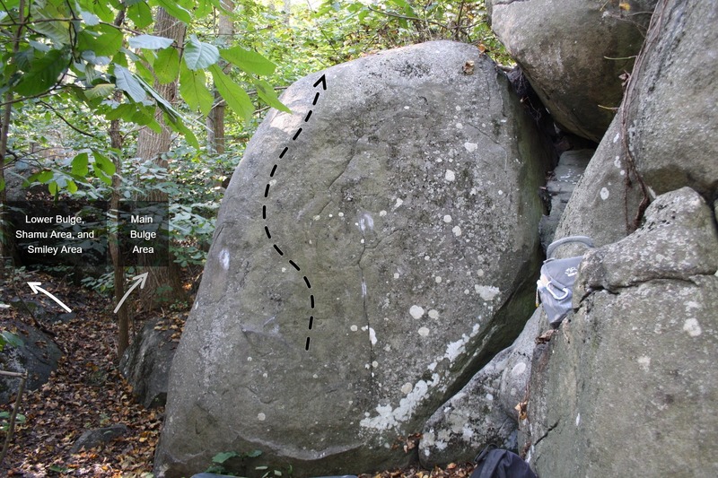 Slice (left half of boulder)