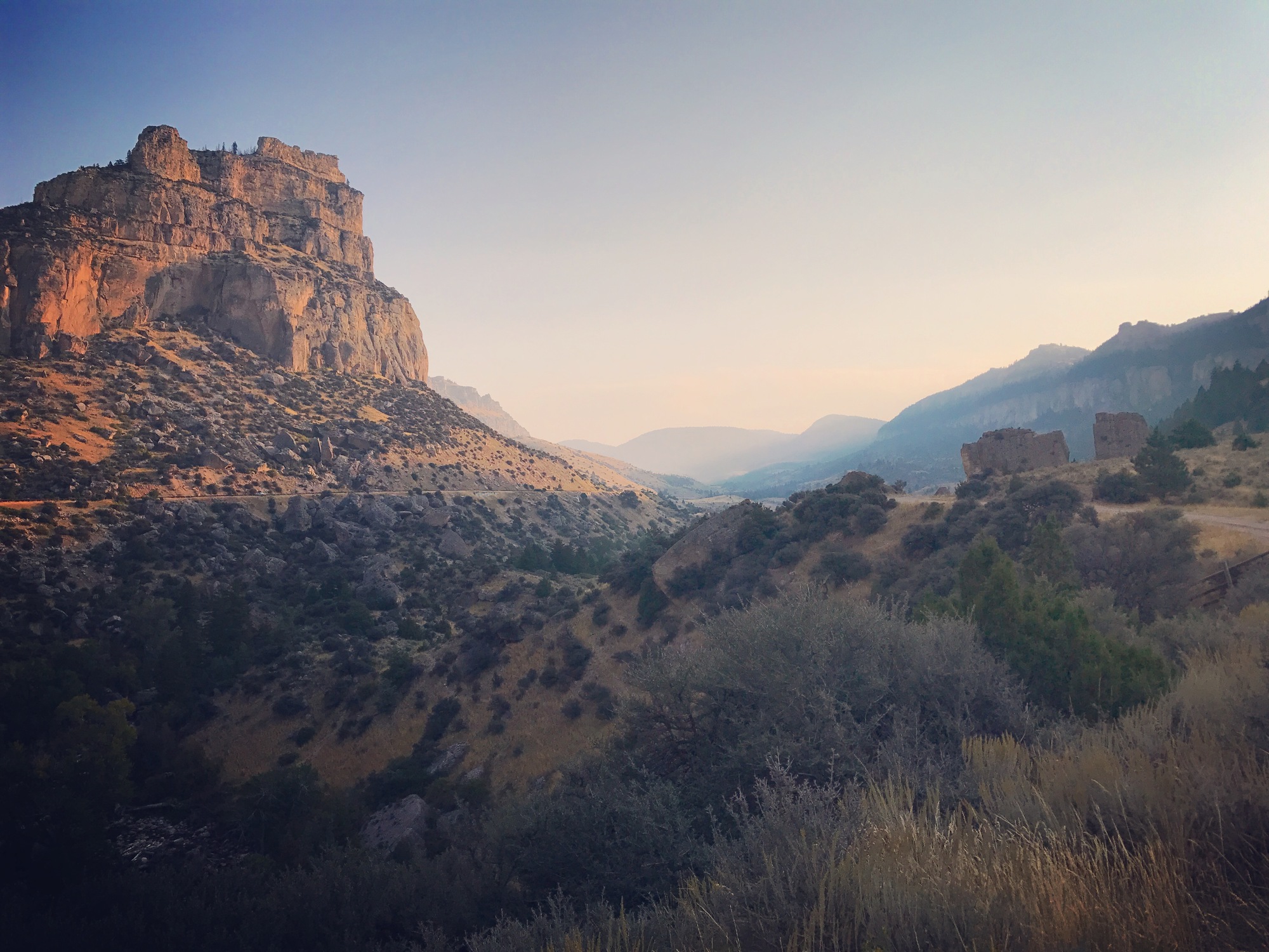 Camping in Ten Sleep