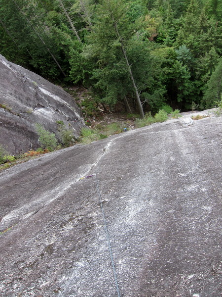 Looking down P1-2