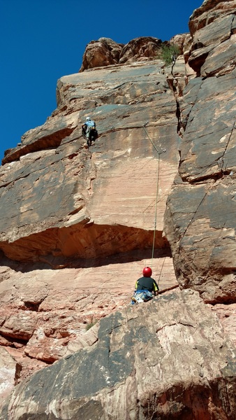 just finished the traverse