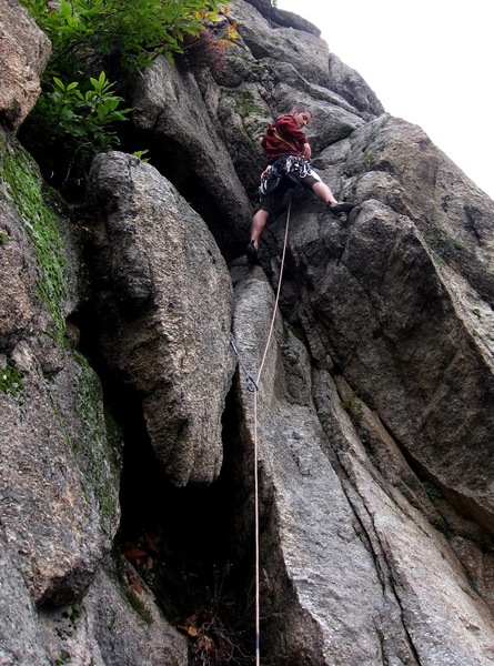John crankin' up the second pitch on Cinquetti