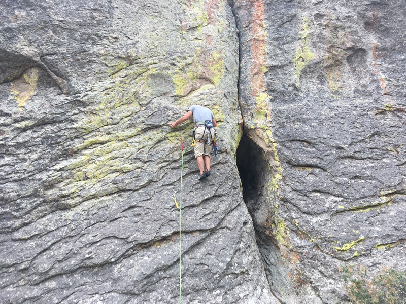 The "moss" has surprisingly good friction.
