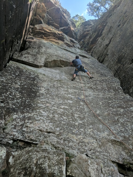 Jeff is making great progress on his soon to be successful onsight attempt