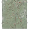 A map of some of the boulders and cliffs in Wrentham State Forest. The map IDs correspond to the photo IDs.